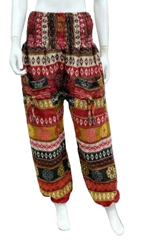 Flower Cashmelon Trousers
