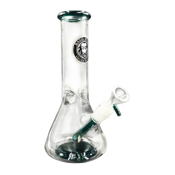25cm Lil Beaker Glass Bong with Ice Pinch