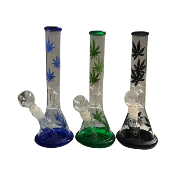 30cm Glass Leaf Beaker