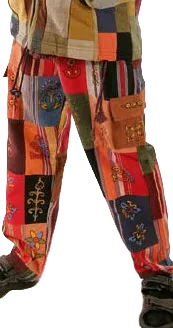 Patchwork Trousers