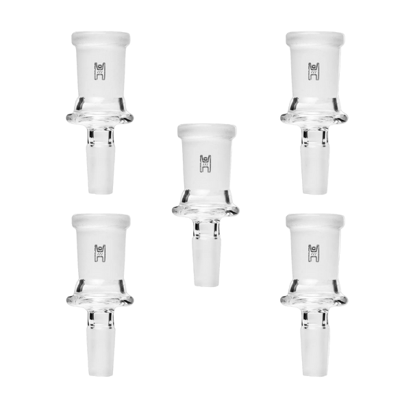 Glass Adaptor 18mm M to 14mm F Straight
