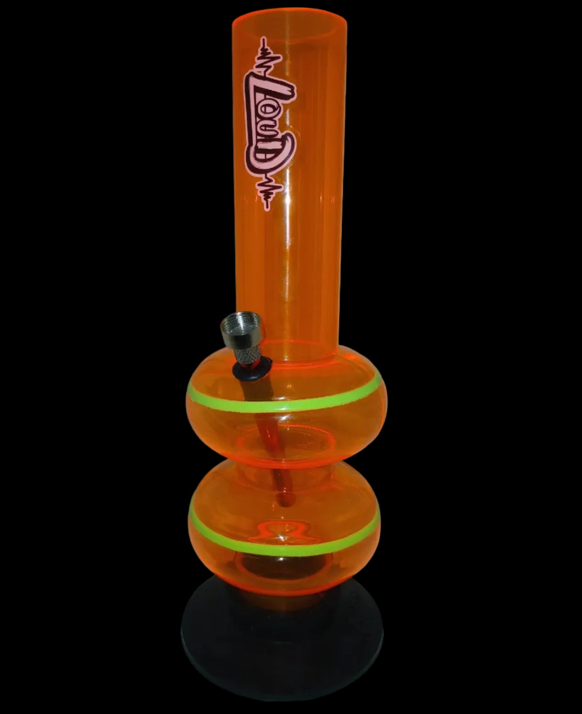 30cm Funky Stripes Double Bubble Acrylic