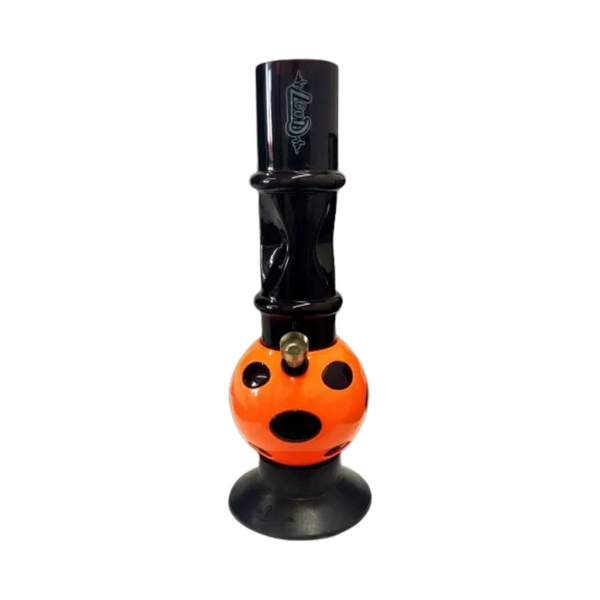 30cm Acrylic LOUD Polka Dot Waterpipe Ice Twist Design