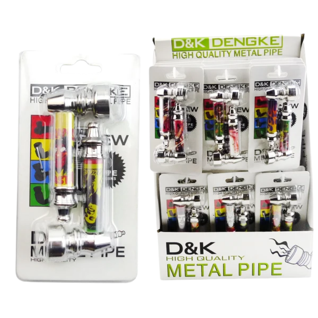 D&K Metal Pipe 2pk
