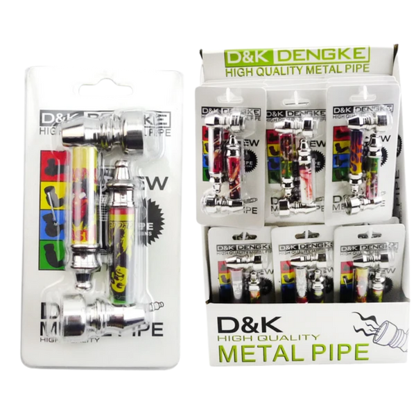 D&K Metal Pipe 2pk