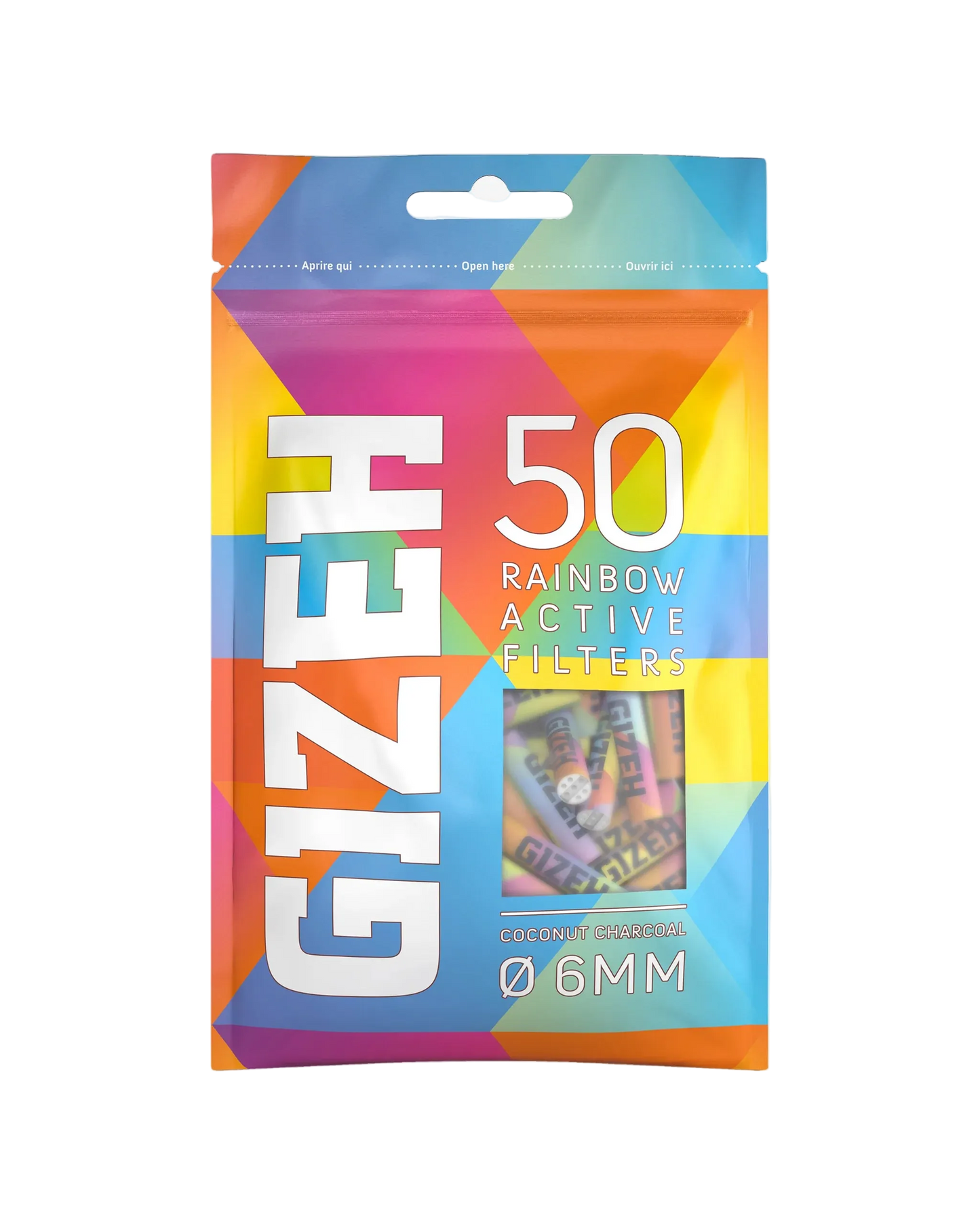 Gizeh 6mm Rainbow Active Filter