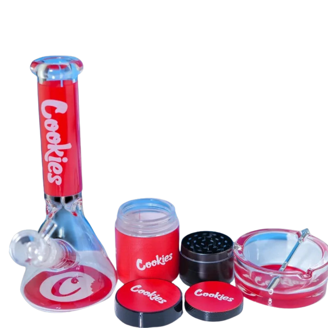 COOKIES Glass Waterpipe Gift Set
