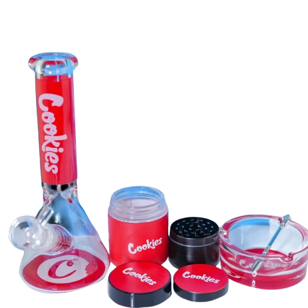 COOKIES Glass Waterpipe Gift Set
