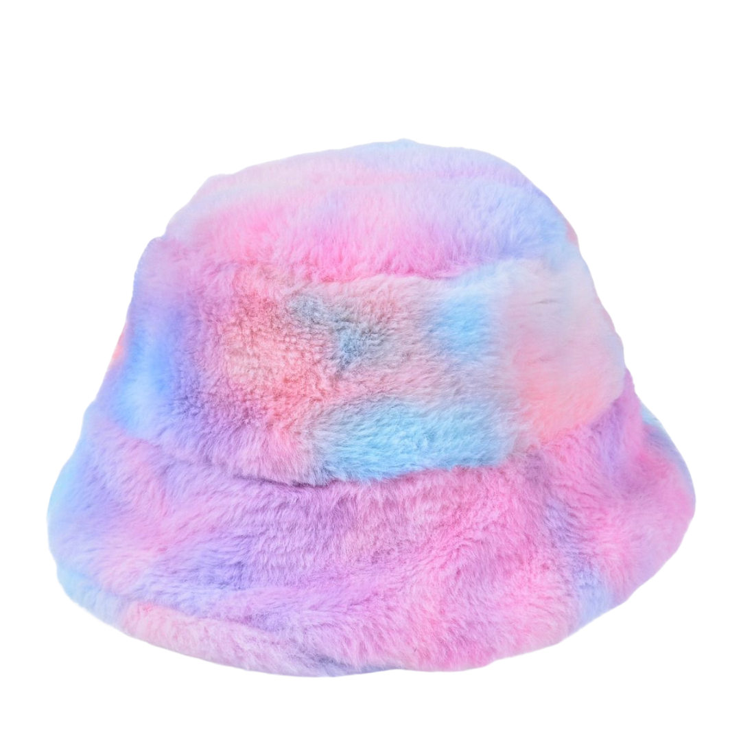 Tye Dye Fluffy Bucket Hat