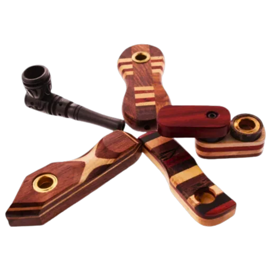 Wood Pipes assorted designs