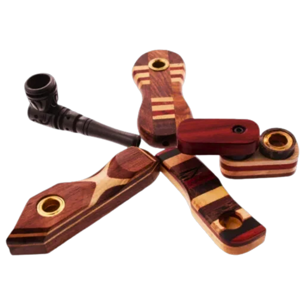 Wood Pipes assorted designs