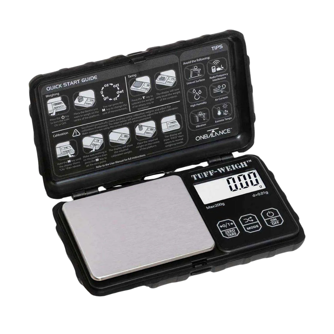 On Balance Tuff Weigh Black