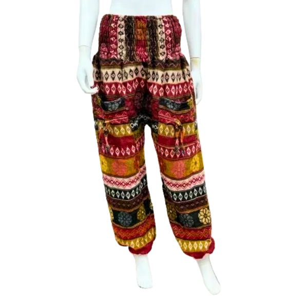 Flower Cashmelon Trousers