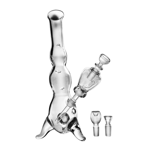 Glass Bush Buzzard Bong 30cm