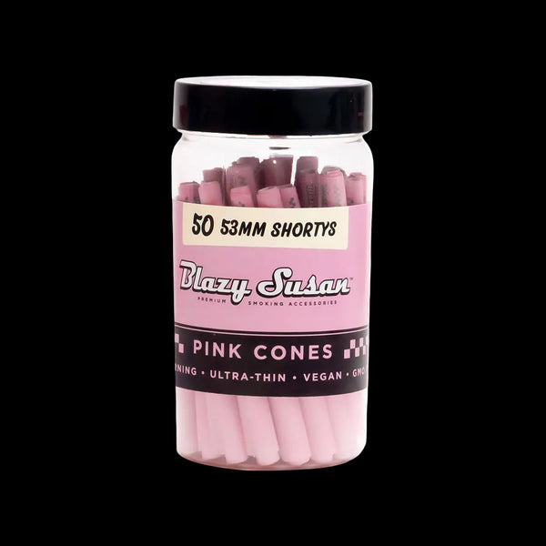 Blazy Susan Pink Shorty Cones(50)