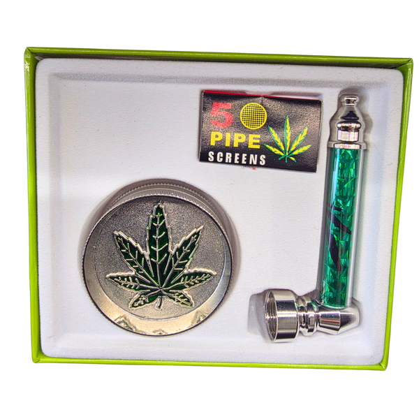 Pipe and Grinder Gift Set