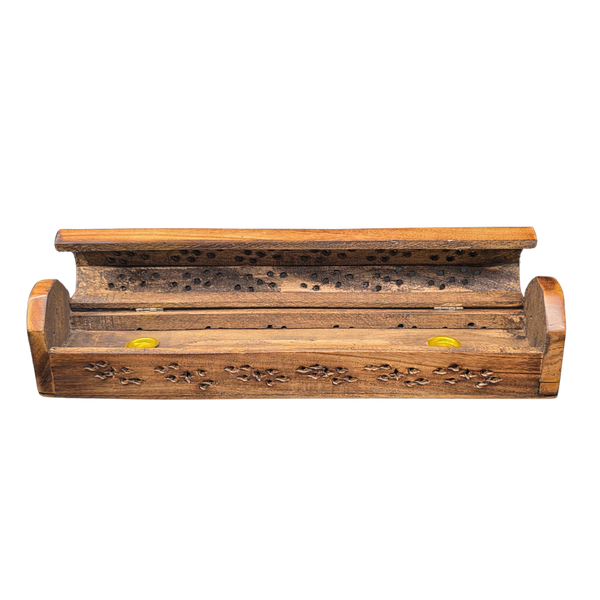 Wooden Box Incense Ash Catcher