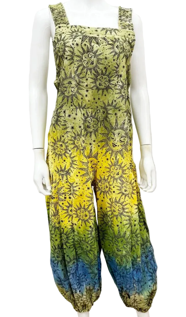 Mandala Pinafore Jumpsuit