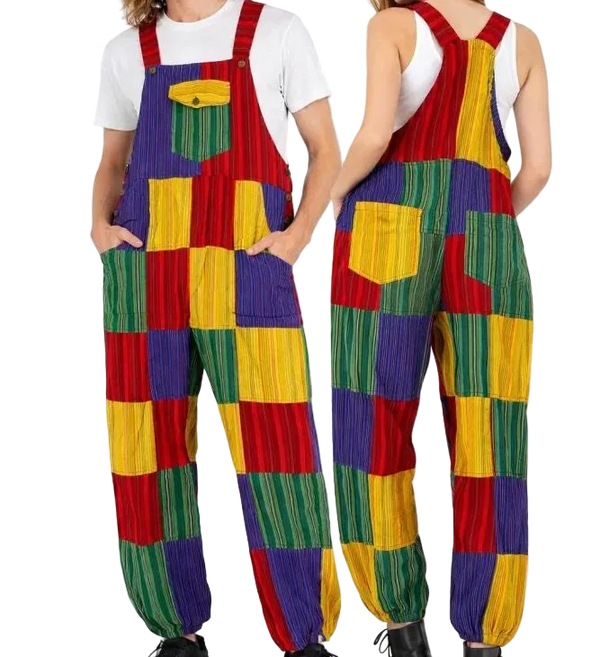 Patchwork Dungaree