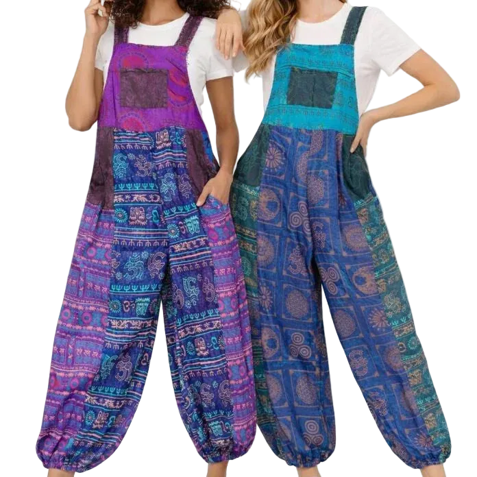 Ohm Print Dungaree