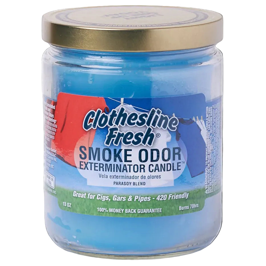 13oz Smoke Odor Exterminator Candle - Clothesline Fresh