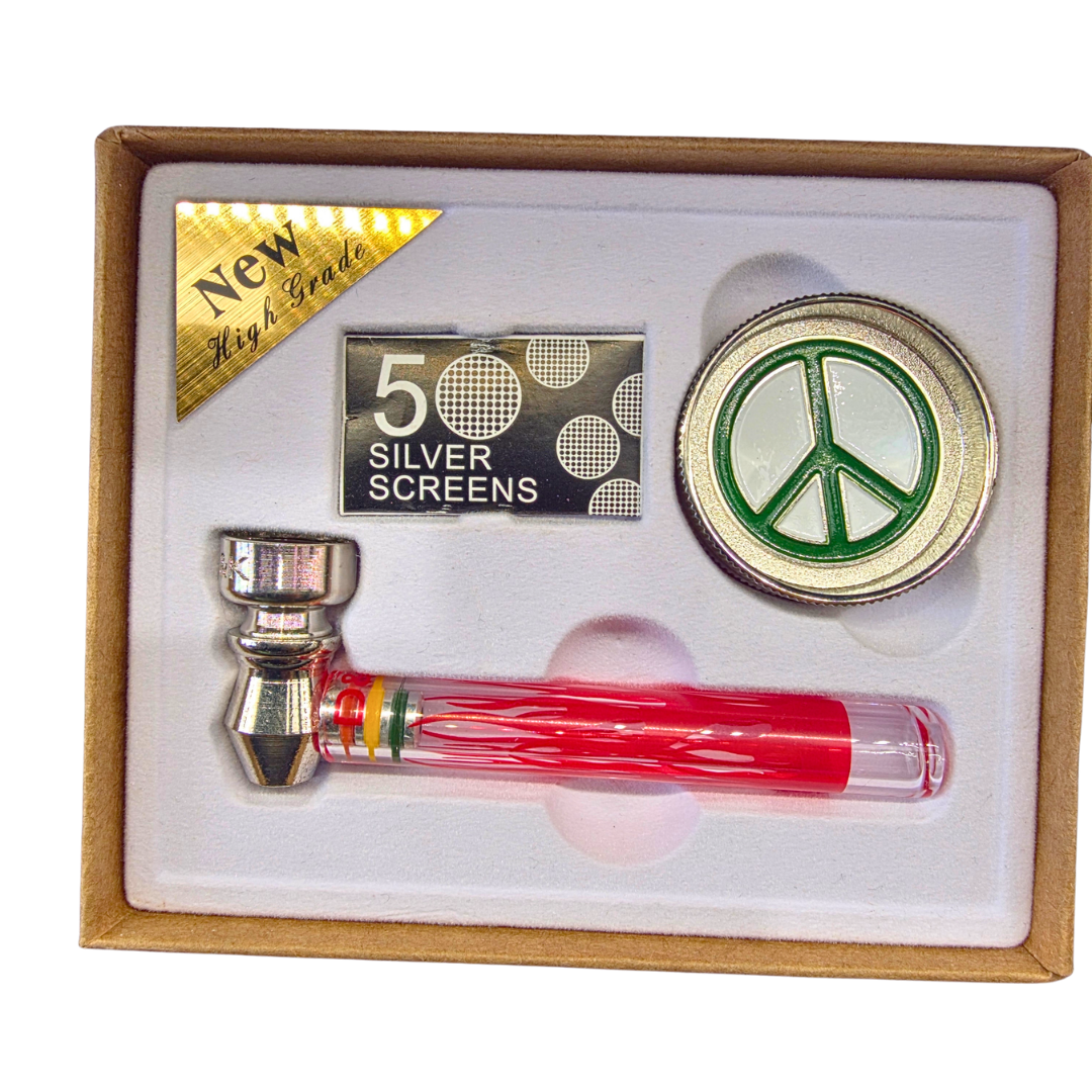 Pipe and Grinder Gift Set