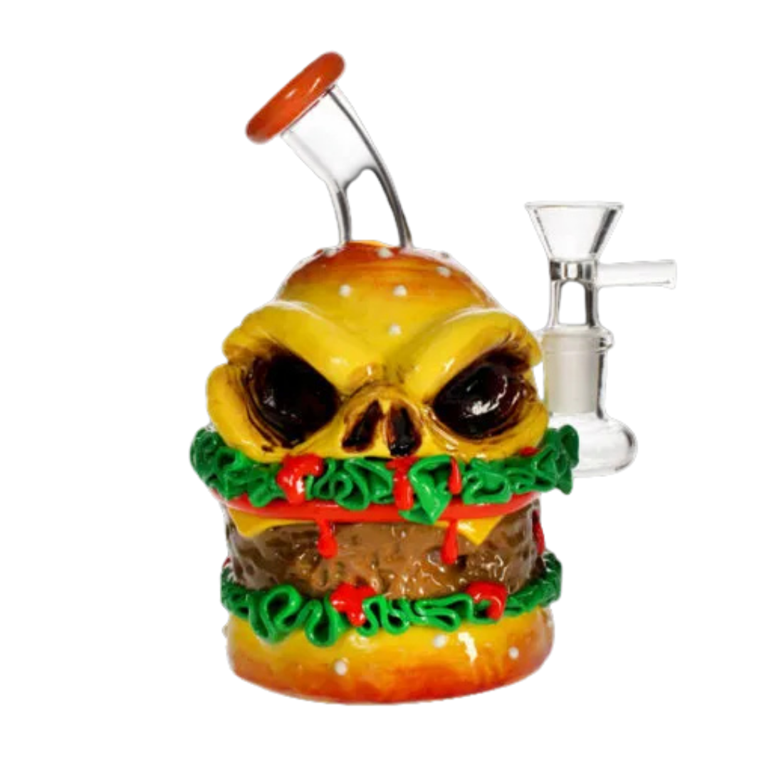 The Skull Burger Glass & Resin