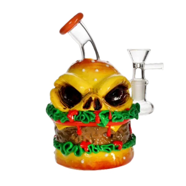 The Skull Burger Glass & Resin