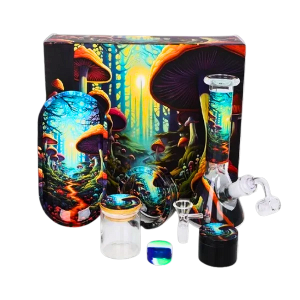 Mushroom Waterpipe Gift Set