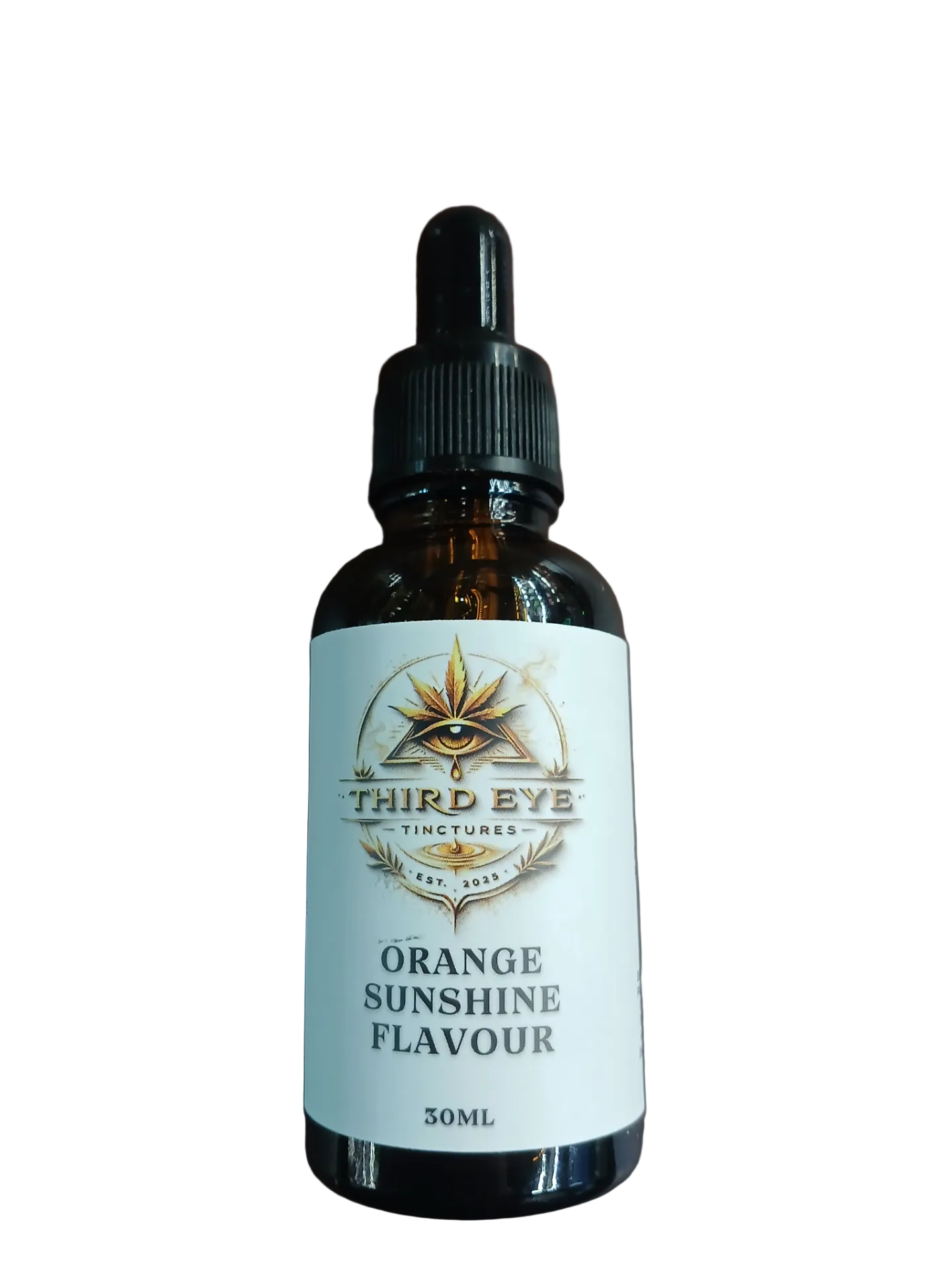 Third Eye Tinctures White Edition 6000mg CBD Orange Sunshine 30ml