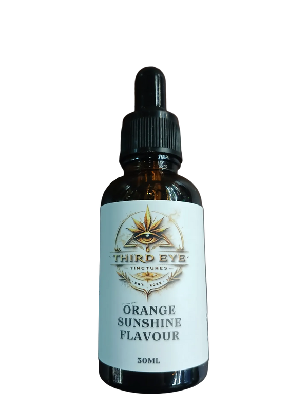 Third Eye Tinctures White Edition 6000mg CBD Orange Sunshine 30ml