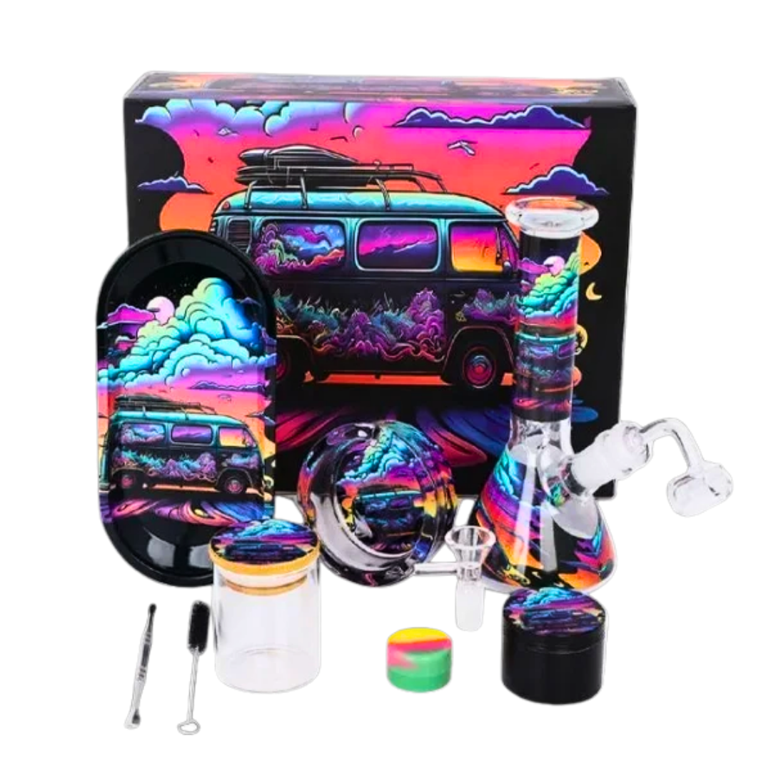 Camper Van Waterpipe Gift Set