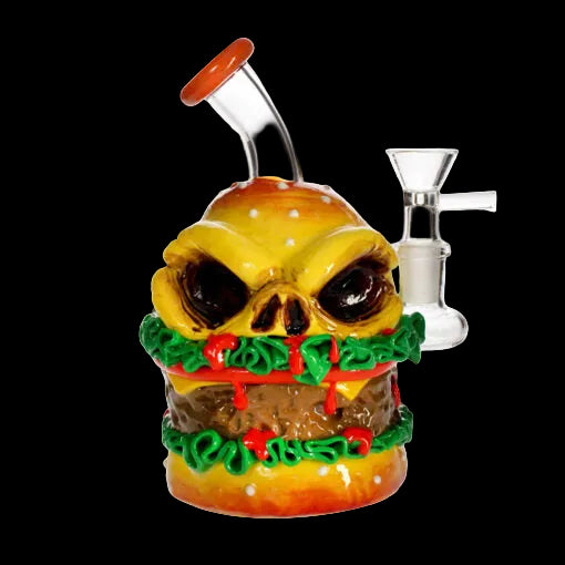 The Skull Burger Glass & Resin