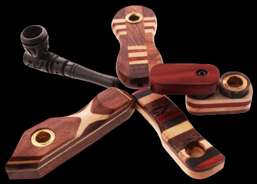 Wood Pipes assorted designs