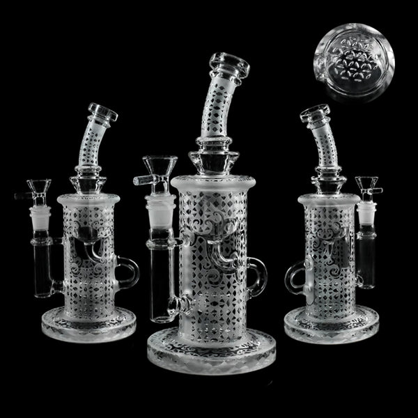 The Klien Sandblasted Recycler Glass