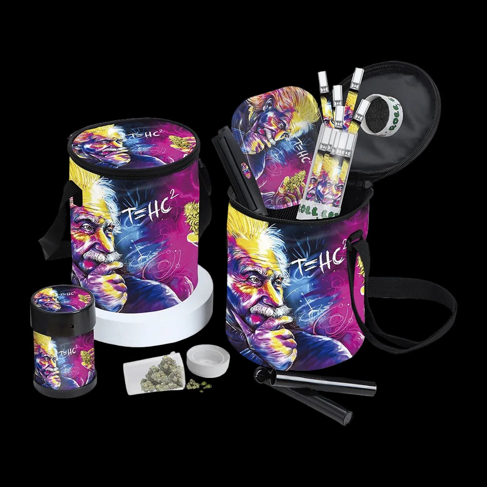 Smokers Round Pouch Gift Set EINSTEIN T=HC2