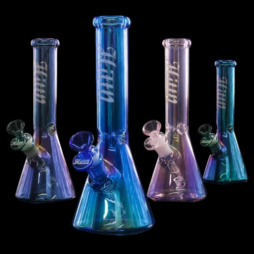 HITTN 25cm Holographic Rainbow Beaker