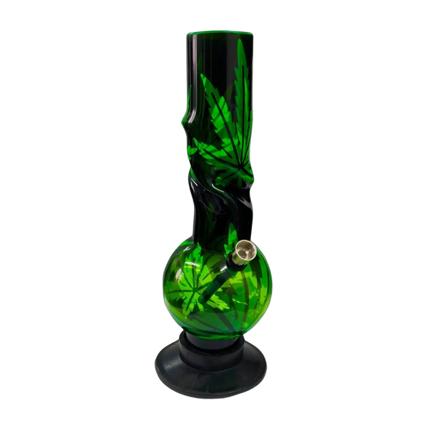30cm Leaf Bubble Ice Twist Acrylic