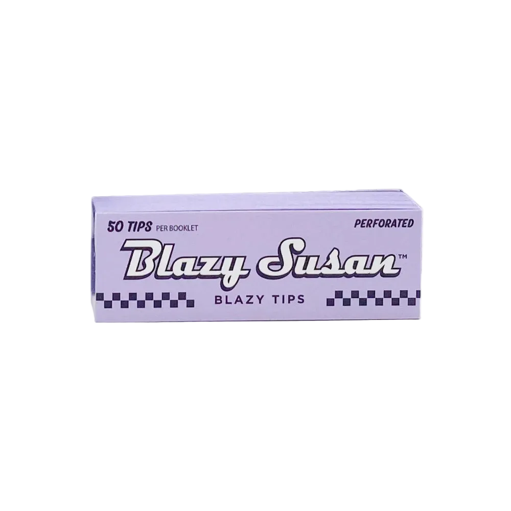 Blazy Susan Perforated Purple Tips