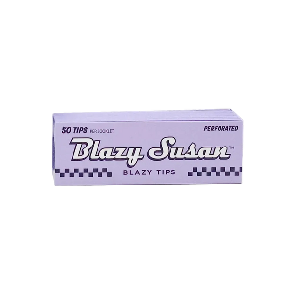 Blazy Susan Perforated Purple Tips