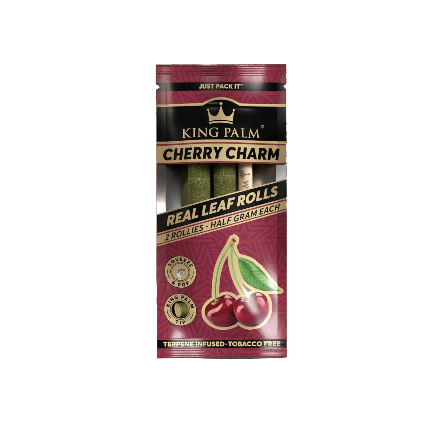 King Palm Rollies Cherry Charm 2pk 1/2G