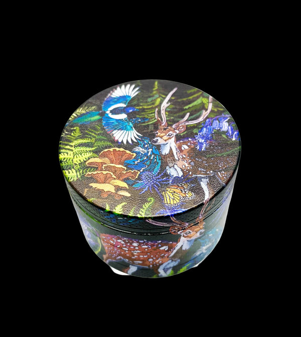 Dopefauna 4 Part Grinder Woodland Design