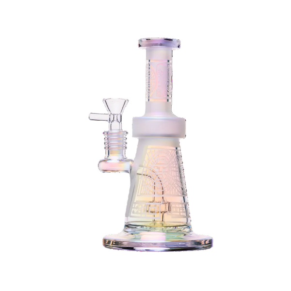 Human Grade Aztec(Sandblasted) Clear Iridescent