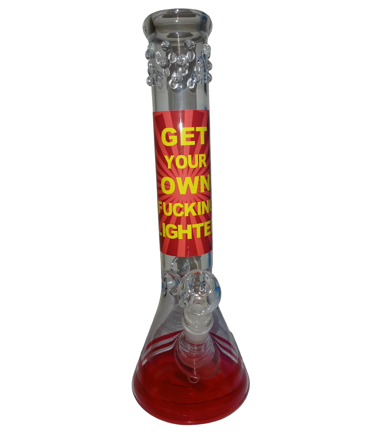 BANTER Ice Pinch Glass Waterpipe Guest Designs