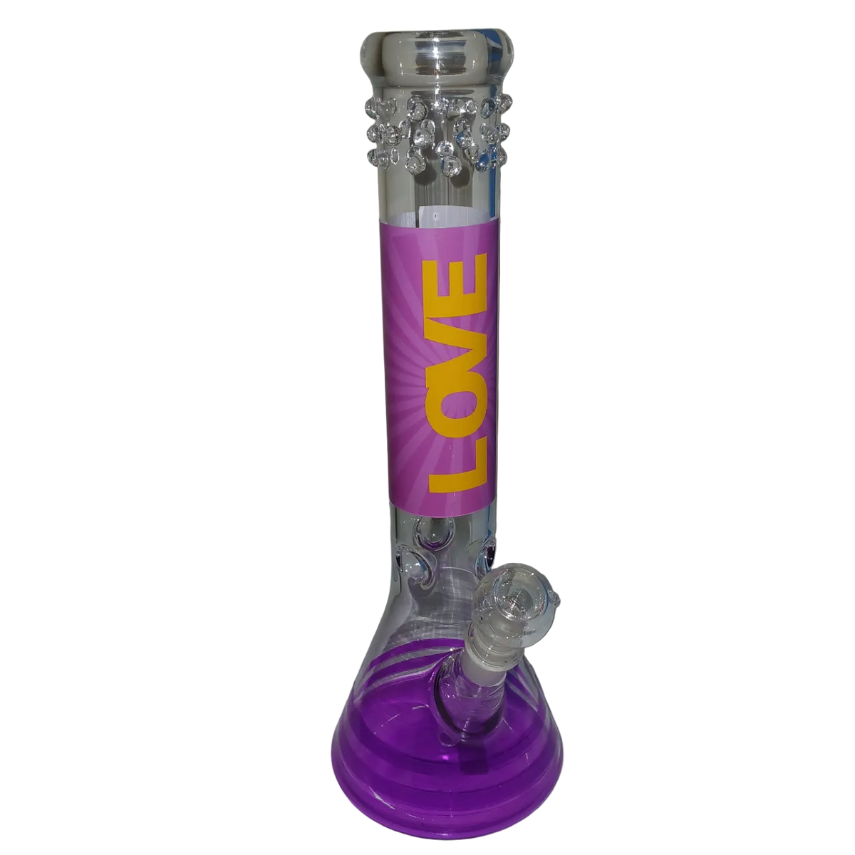 BANTER Ice Pinch Glass Waterpipe Guest Designs