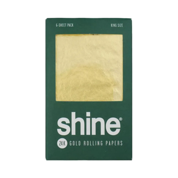 Shine 24K Gold 6 Sheet Kingsize Pack