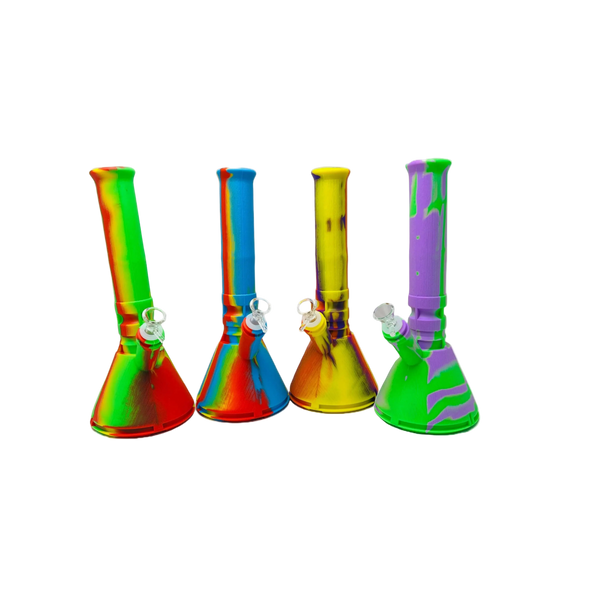 32cm Silicone Flask Waterpipe