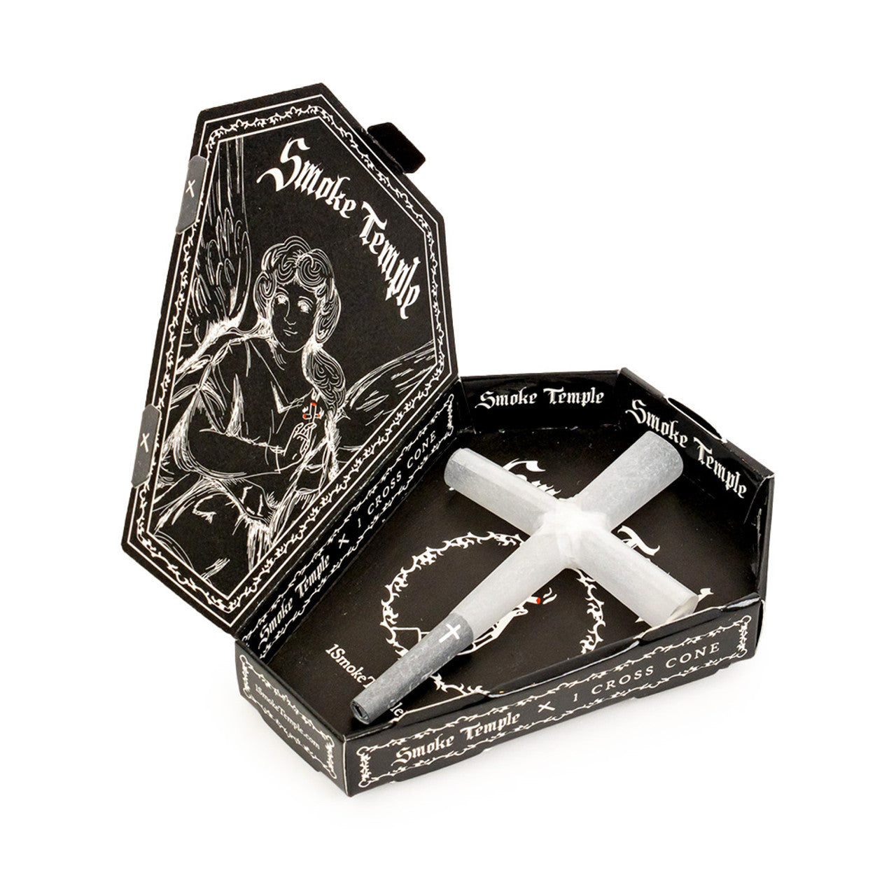 Smoke Temple Pre-Rolled Cross Cone