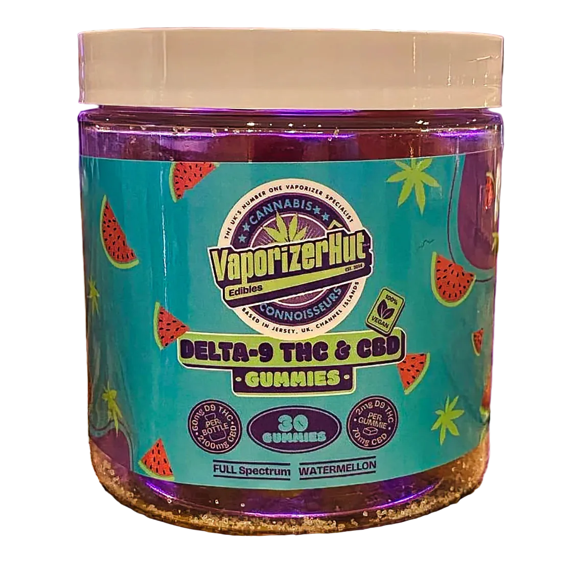 Vaporizer Hut Watermelon Gummies 30pk