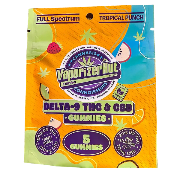 Vaporizer Hut Tropical Punch Gummies 5pk